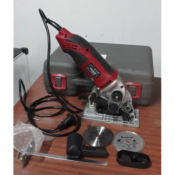 Mini Sierra Circular 3 Discos Einhell Leer Descripcion