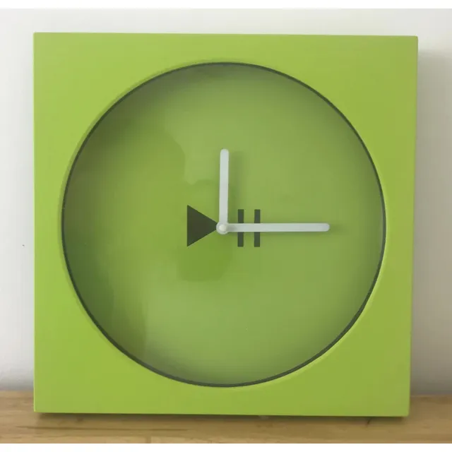 Nuevo Reloj De Pared Moderno Verde