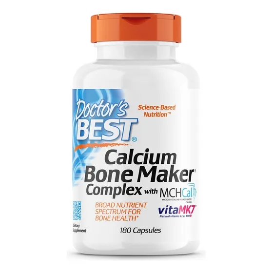 Complemento Doctor's Best Calcium Bone Maker Complex 180 Cáp