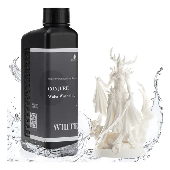 Resina Impressora 3d Lavável A Água 1kg Conjure Uv