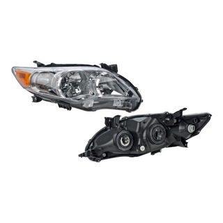 Faro Toyota Corolla Cromado 2011 2012 2013 Faro Toyota Corolla Cromado 2011 2012 2013