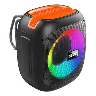 Okop Altavoz Estéreo Bluetooth Luz Rgb Batería De Larga
