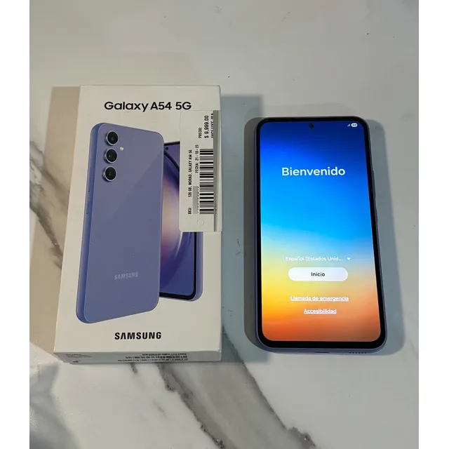 Samsung Galaxy A54 5g 128 Gb Violeta Sorprendente 8 Gb Ram Morado