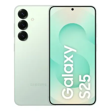 Samsung Galaxy S25 5g, 256gb, 12gb, Câmera Tripla - Verde Claro Hortelã