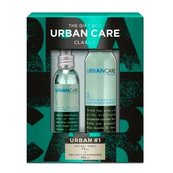 Estuche Urban Care Classic  Colonia + Desodorante