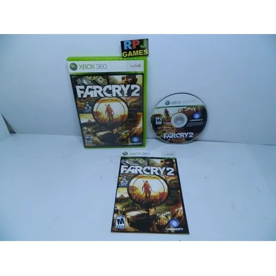 Farcry 2 Far Cry Fisico Midia Xbox 360 - Loja Fisica Rj