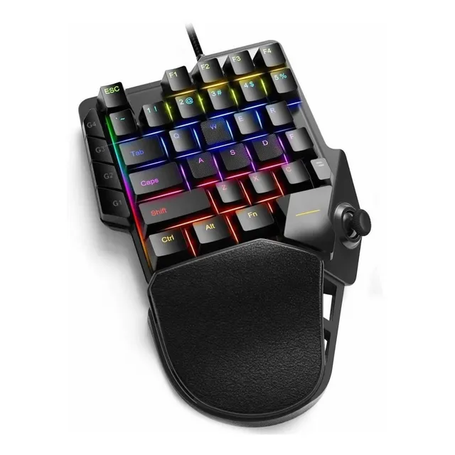 Keypad Mecanico Rgb Para Switch Xbox One Series Ps4 Ps3 Pc