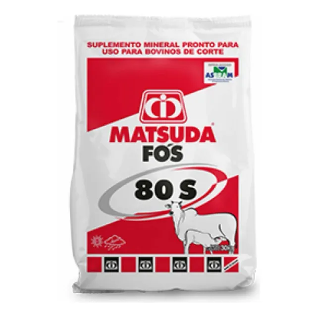 Sal Mineral Matsuda Vaca Cria Parideira Fosforo Suplemento