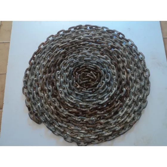 Cadena Galvanizada Eslabón  1/2 Grado 60 Usada De 15.2metros
