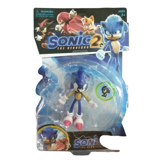 Muñeco Sonic 2 The Hedgehog Blister X1 Personajes