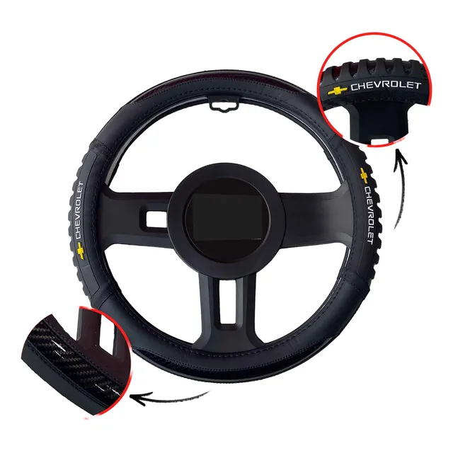 Funda Cubre Timon En Cuero Sintetico Chevrolet