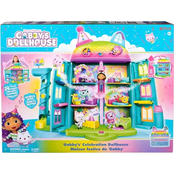 Casa De Muñeca Festiva Mansión Gabby S Dollhouse