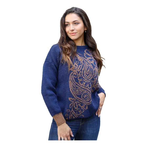 Sweater Amplio Mandala Bohemia Mujer Adulto