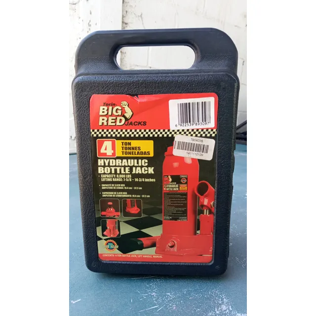 Gato Hidráulico Tipo Botella 4 Ton Big Red