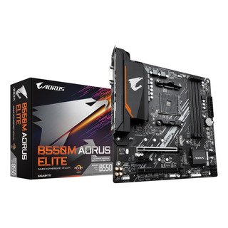 Placa Madre Gigabyte B550m Aorus Elite Am4 Ddr4 Pcie 4.0 Placa Madre Gigabyte B550m Aorus Elite Am4 Ddr4 Pcie 4.0