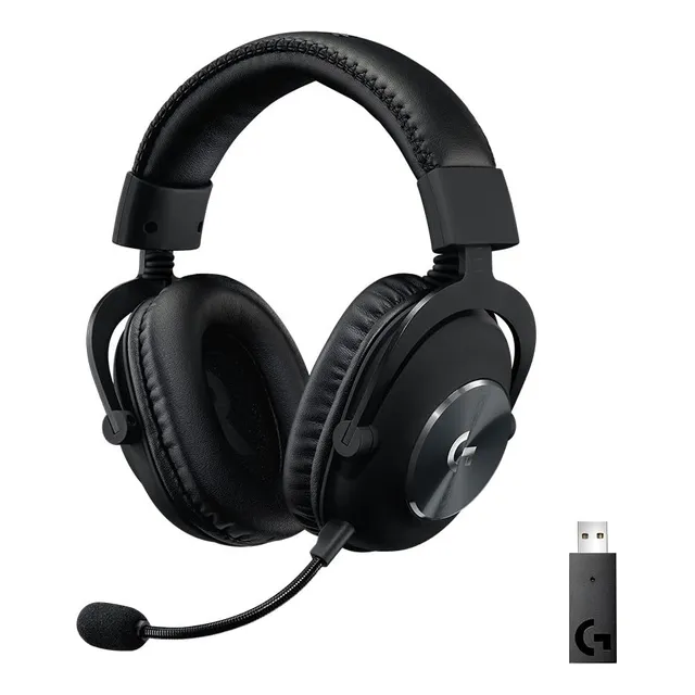 Audífonos Logitech G Pro X Inalámbricos Negro Micrófono Blue