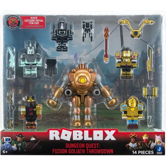 Roblox - Misión En Las Mazmorras: Fusion Goliath Throwdown 