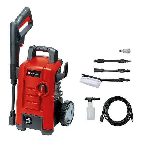 Hidrolavadora Einhell 1500 Watts 130 Bar + Accesorios