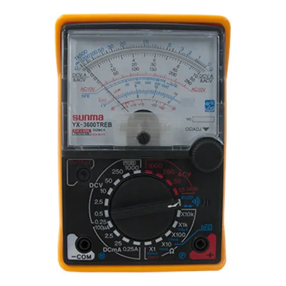 Multimetro Análogo Myx3600treb