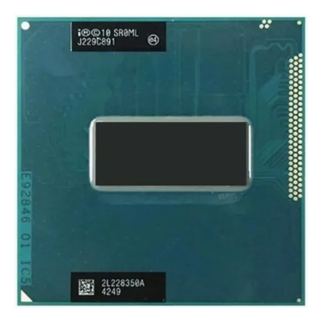 Procesador De Cpu Core I7 3720qm Sr0ml De 2,6 Ghz, 6 M Y 45
