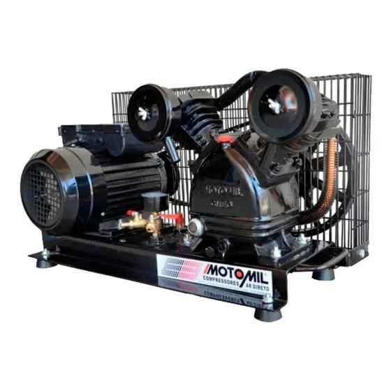 Compressor de ar elétrico portátil Motomil CMV-10PL / ADI 400mL 2hp 127/220V