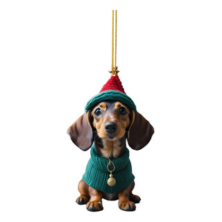 - Colgantes Con Forma De Árbol De Perro Salchicha: Lindos - Colgantes Con Forma De Árbol De Perro Salchicha: Lindos