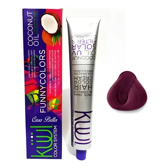 Kuul Tinte Fantasia Color Rojo Violeta Funny Colors 90g