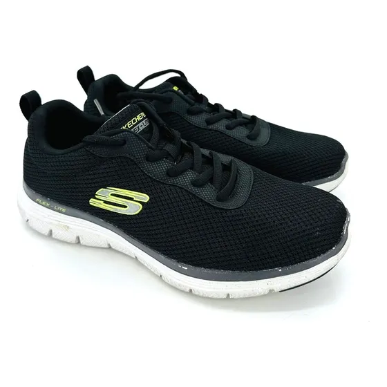 Zapatillas Skechers Hombre Flex Lite Memory Foam Negro