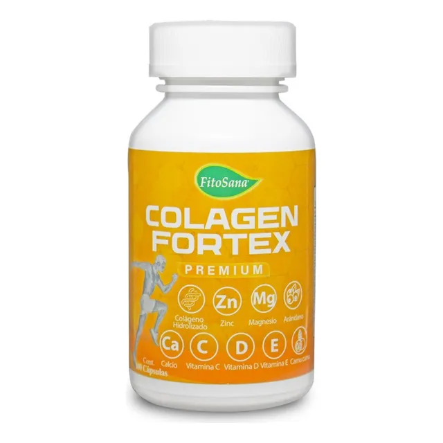 Colageno Forte (colagen Fortex) + Vit 100 Capsulas Fitosana