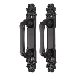A 2 Manijas De Puerta Negras Pesadas A 2 Manijas De Puerta Negras Pesadas