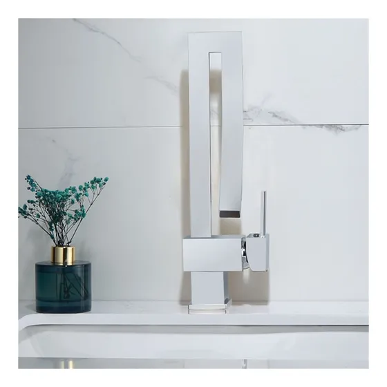 Novoce Grifo Cascada Dorado Para Lavabo Baño Grua Caliente