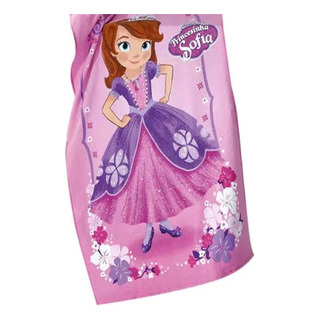 Toalha De Banho Felpuda Princesa Sofia 10 Dohler 70x115cm Toalha De Banho Felpuda Princesa Sofia 10 Dohler 70x115cm