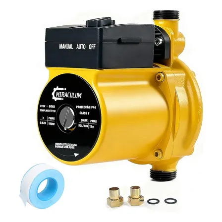 Bomba Pressurizador De Água 180w 35l/min 11mca 110v Ou 220v 220v