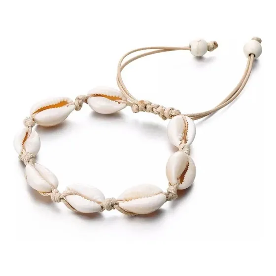 Pulsera De Conchitas Conchas Naturales Genuinas Mar Playa 