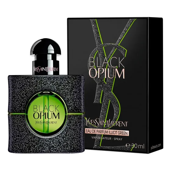 Perfume Yves Saint Laurent Black Opium Green Edt 30 Ml Ub