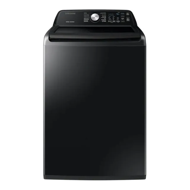 Lavadora Samsung Wa21a3344gvax 21kg Carga Superior Negro