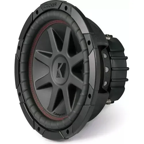 Subwoofer Kicker 43cvr104 10 Pulgadas Cvr10 Doble Bobina 800 Color Negro