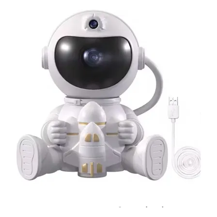 Proyector Lámpara Luz Led Galaxia Astronauta Con Luz