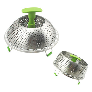 Cesta De Acero Inoxidable, Plegable, Para Verduras, Abs Cesta De Acero Inoxidable, Plegable, Para Verduras, Abs