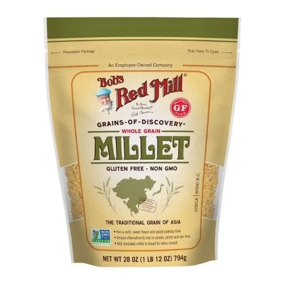 Bobs Red Mill Grano Millet Mijo Gluten Free Importado 793g