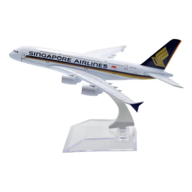 Avión A Escala 1:400 Airbus A380 Para Singapore Airlines De