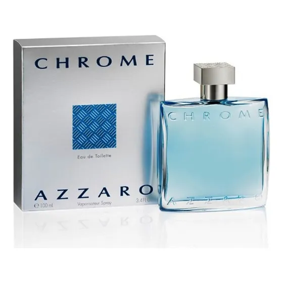 Perfume Chrome Masculino Eau De Toilette 100ml Azzaro
