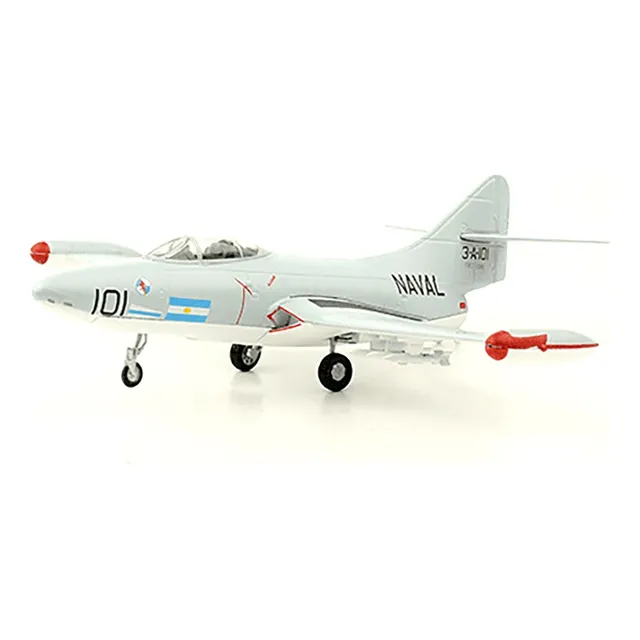 Colección Aviones Combate X Unidad A4 Etendard Y Otros 1/72 14 Grumman F9f-2 Panther Armada Argentina