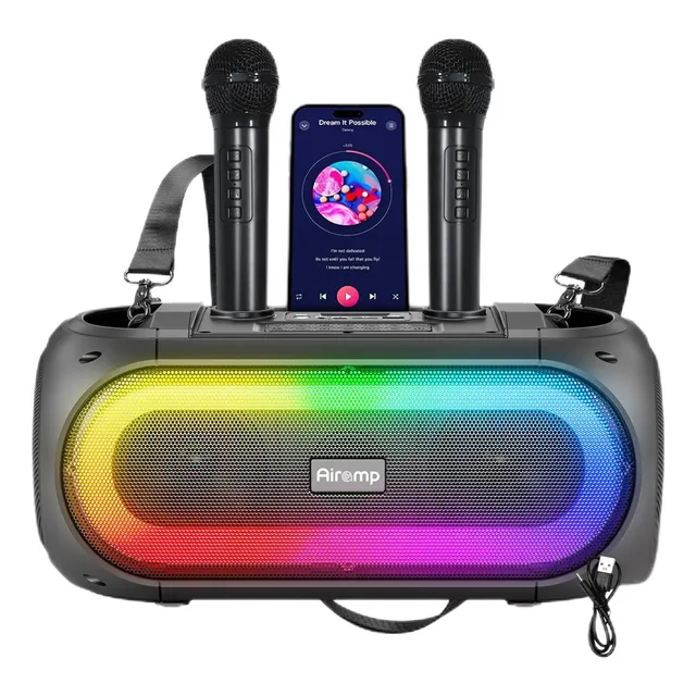 Bocina Bluetooth Audio Cargadores De Baterias Con Microfono
