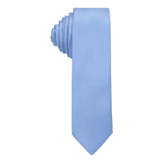 Corbata Slim Hombre Azul Stfashion 52704218 Color Azul Cielo Diseño De La Tela Liso