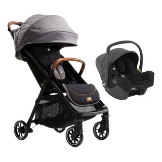 Carrinho Parcel Preto Carbon E Bebê Conforto I-snug - Joie Carrinho Parcel Preto Carbon E Bebê Conforto I-snug - Joie