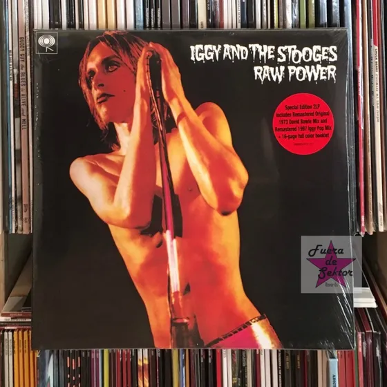 Vinilo Iggy Pop And The Stooges Raw Power 2 Lp Eu Import.