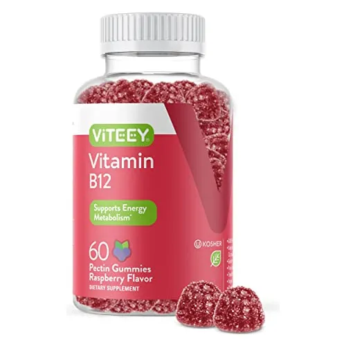 Vitamina B12 Gummies 1000mcg Bien Para Energía Dtlta