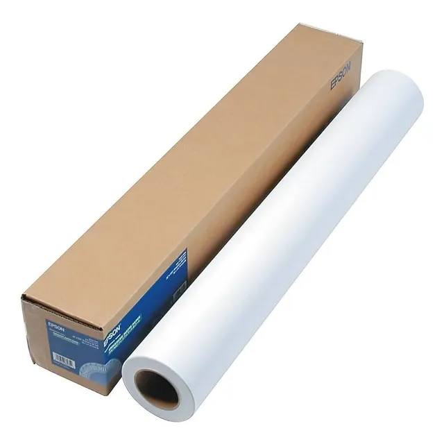 Papel Epson Enhanced 36 × 100' | 91.4cm × 30.5m Mate Color Blanco