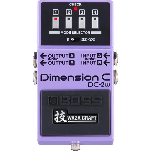 Pedal De Efeito Boss Ce-2w Chorus Waza Craft Analógico